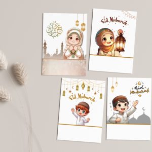 Eid Money Card for Kids A6 Eidiyah 4 Eid Money Card Digital Download